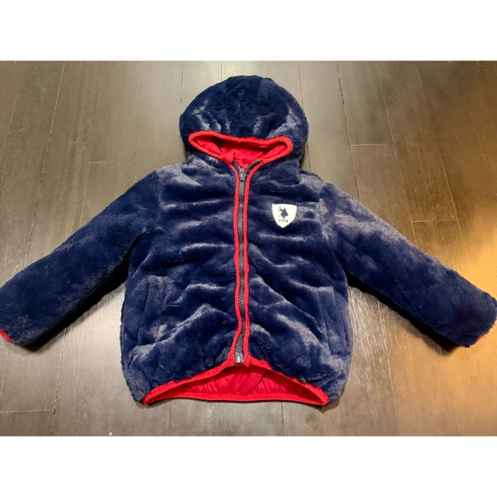 U.S. Polo Assn. 24 mo toddler plush jacket